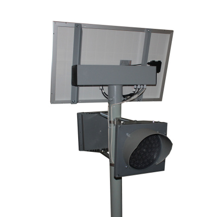 Автономный светофор на солнечной батарее Т.7.1М+АСК 100/26